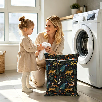 Animals Travel Laundry Bag Washable Waterproof Wet Bag Dirty Clothes Bag For Travel, Gym, Swimming Pool - Colors B