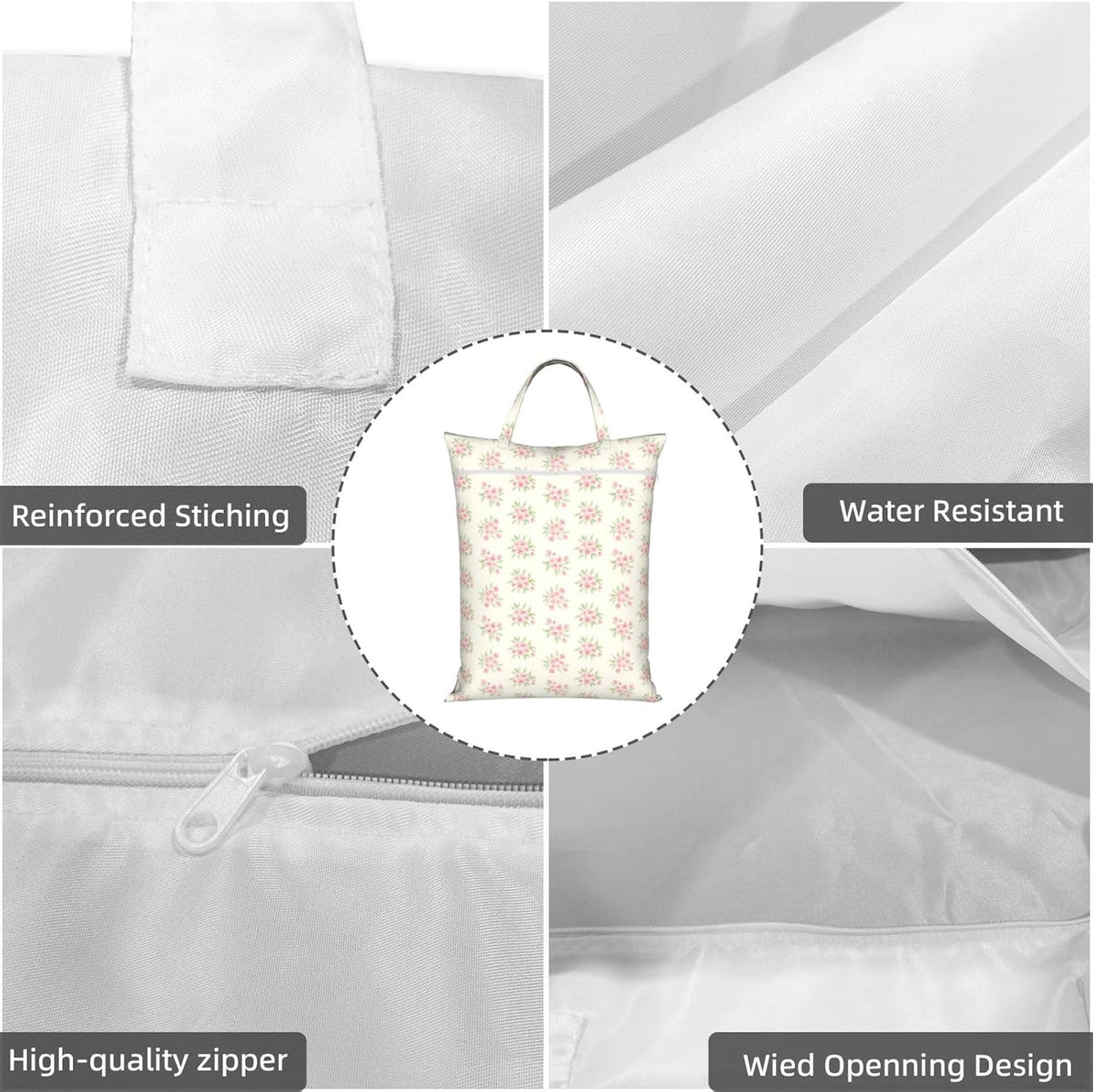 Animals Travel Laundry Bag Washable Waterproof Wet Bag Dirty Clothes Bag For Travel, Gym, Swimming Pool - Colors B