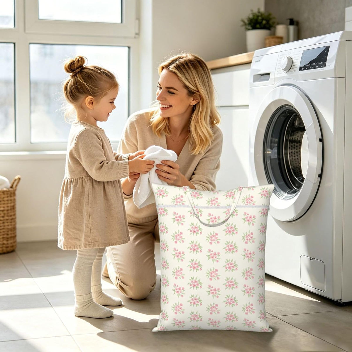 Animals Travel Laundry Bag Washable Waterproof Wet Bag Dirty Clothes Bag For Travel, Gym, Swimming Pool - Colors B