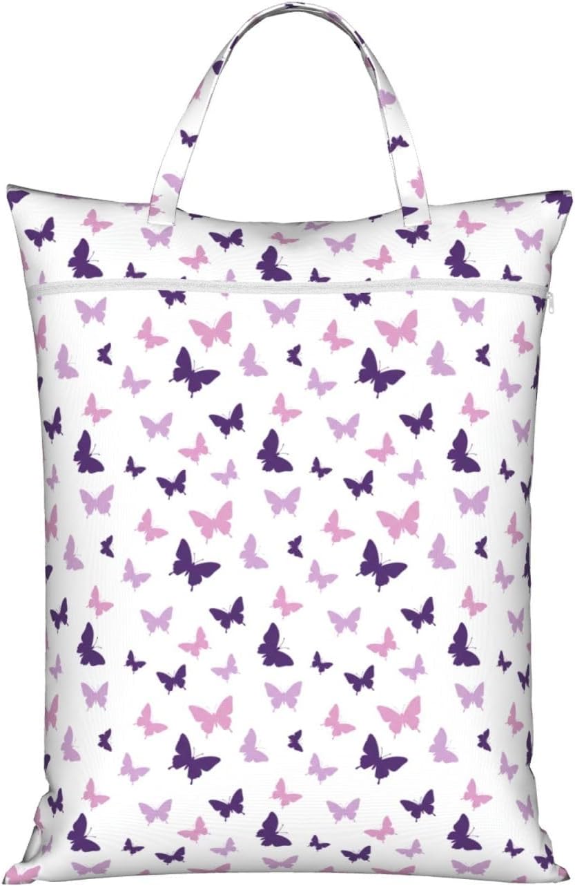 Animals Travel Laundry Bag Washable Waterproof Wet Bag Dirty Clothes Bag For Travel, Gym, Swimming Pool - Colors B