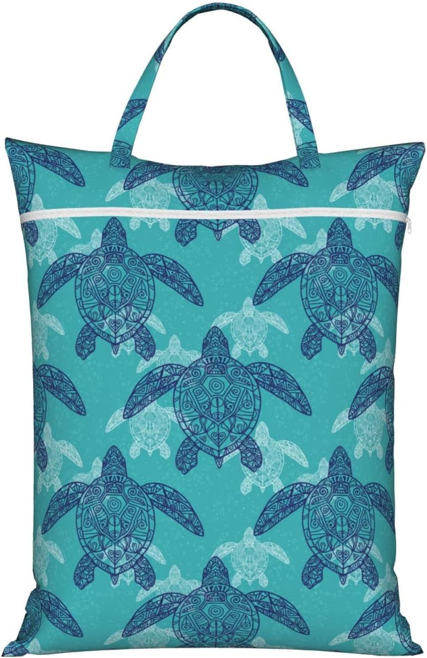 Animals Travel Laundry Bag Washable Waterproof Wet Bag Dirty Clothes Bag For Travel, Gym, Swimming Pool - Colors B