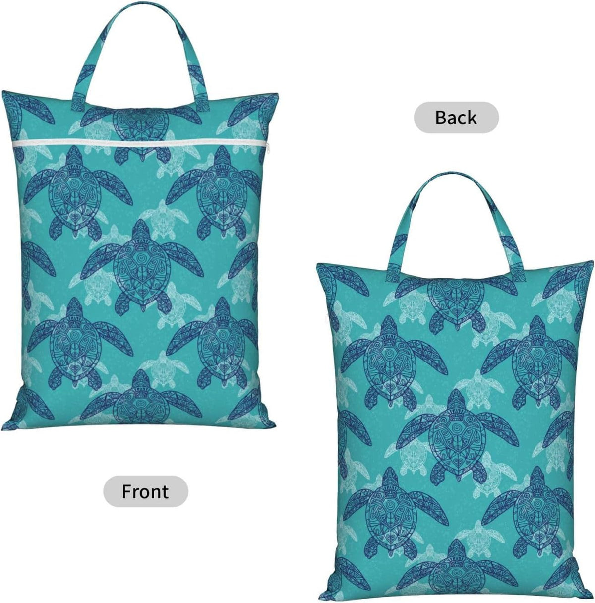 Animals Travel Laundry Bag Washable Waterproof Wet Bag Dirty Clothes Bag For Travel, Gym, Swimming Pool - Colors B