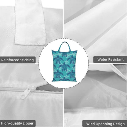 Animals Travel Laundry Bag Washable Waterproof Wet Bag Dirty Clothes Bag For Travel, Gym, Swimming Pool - Colors B