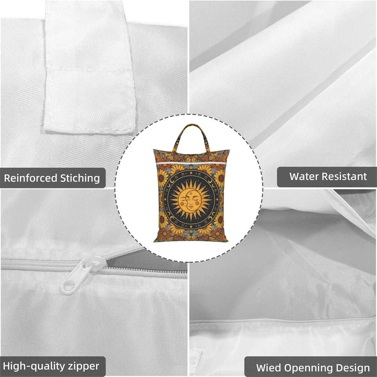 Animals Travel Laundry Bag Washable Waterproof Wet Bag Dirty Clothes Bag For Travel, Gym, Swimming Pool - Colors B