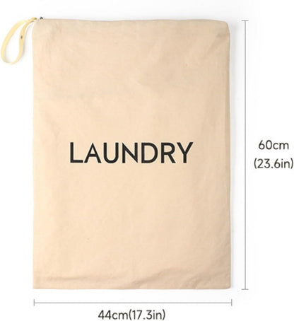 23.6" x17.3" Dirty Clothes Bag for Traveling and Camping, Travel Laundry Bags with Zipper and Hand Strap, Portable and Washable Travel Dirty Clothes Bag