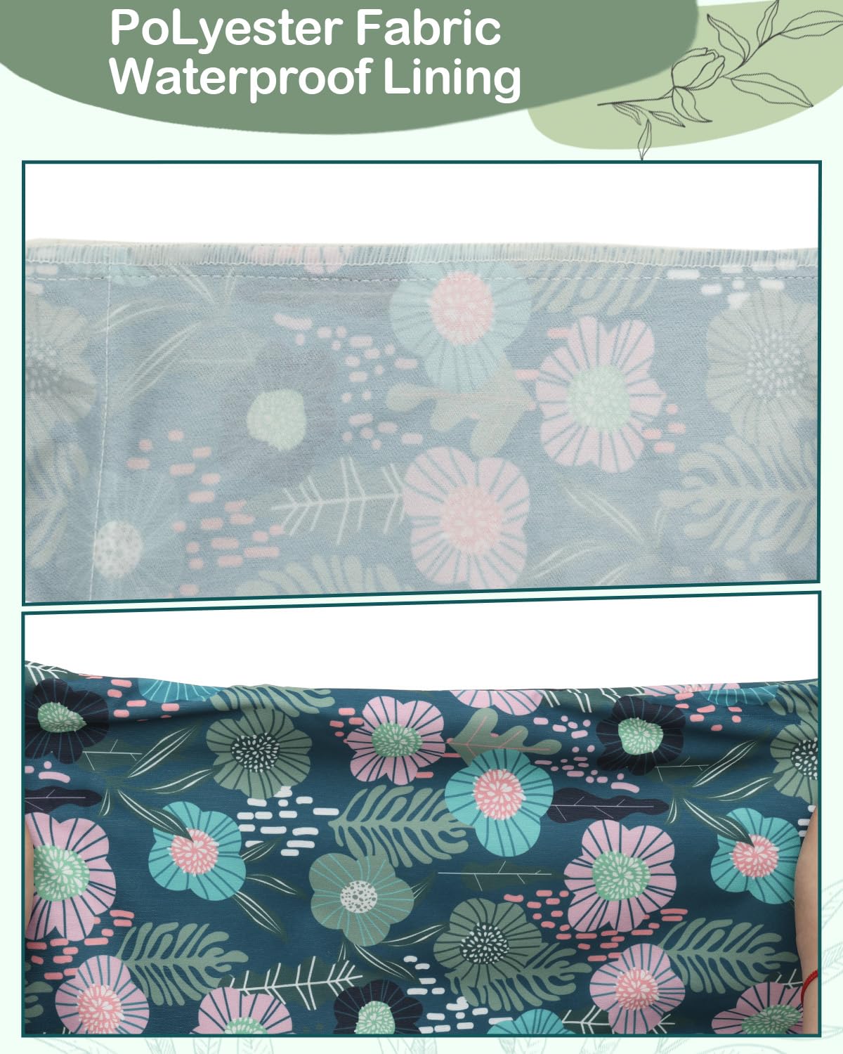 Wet Dry Bags 3 Pack, Waterproof Reusable Travel Bags for Swimsuits, Baby Cloth Diapers, Beach, Pool, Gym Bag & Wet Clothes with 2 Pockets L-BWG - Colors A