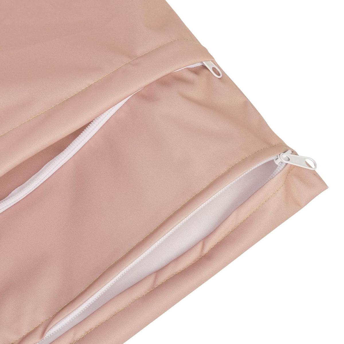 Wet Dry Bags 3 Pack, Waterproof Reusable Travel Bags for Swimsuits, Baby Cloth Diapers, Beach, Pool, Gym Bag & Wet Clothes with 2 Pockets L-BWG - Colors A