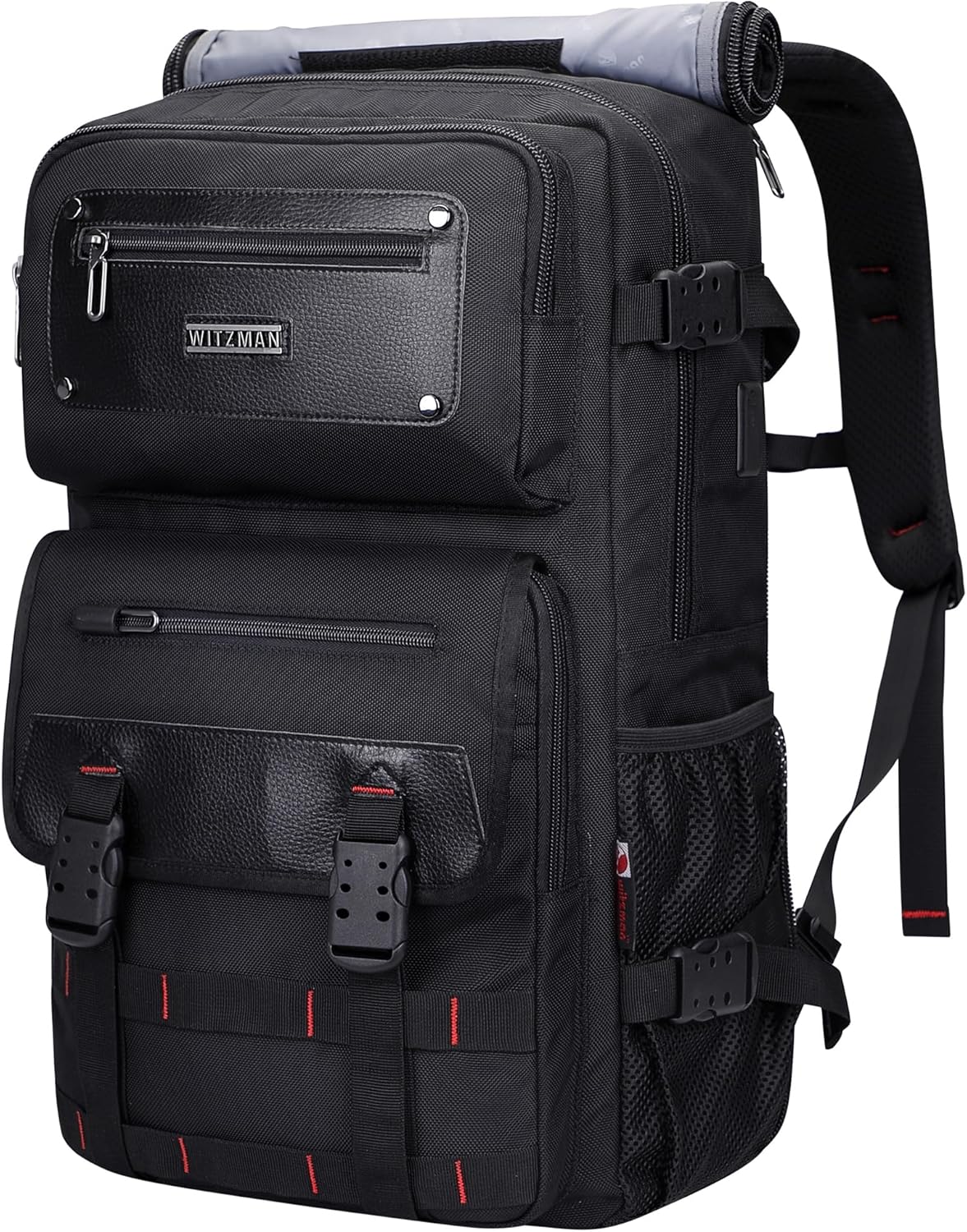 Travel Backpack for Men Duffle Bags Fits 17 Inch Laptop | Nylon Water-resistant 3-in-1 Carry on Backpack Airline Approved, Large Convertible Overnight Rucksack, B685 Silvery Grey