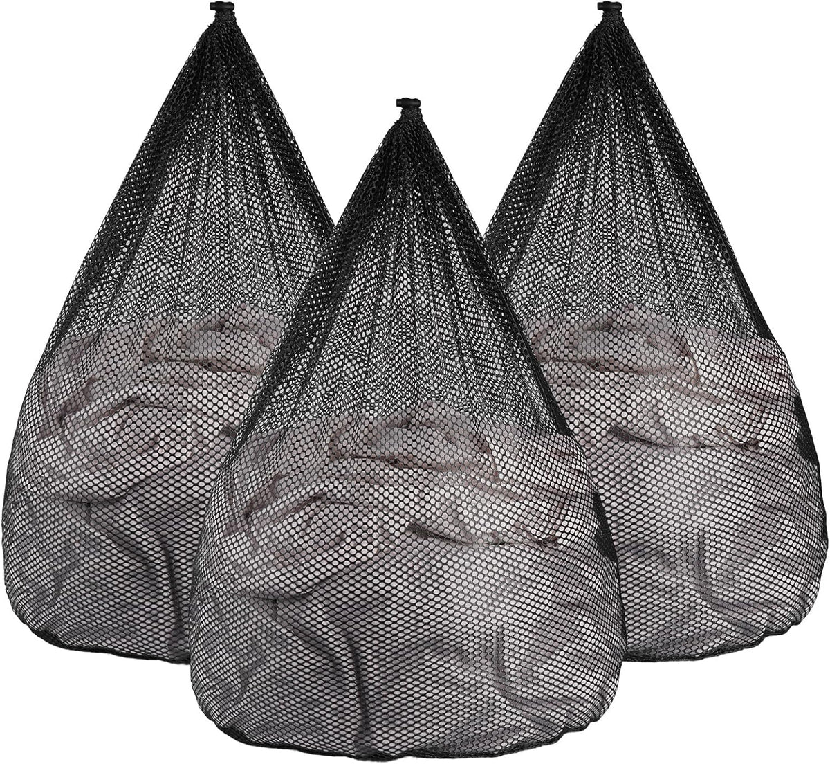 Mesh Laundry Bags Washing Machine Mesh Wash Bags for Clothes,Underwear,Lingerie, Bed Linen with Drawstring Closure Sturdy(4 Size, Yellow)