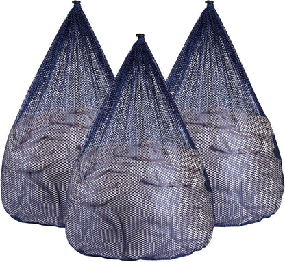 Mesh Laundry Bags Washing Machine Mesh Wash Bags for Clothes,Underwear,Lingerie, Bed Linen with Drawstring Closure Sturdy(4 Size, Yellow)