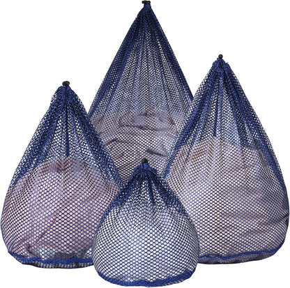 Mesh Laundry Bags Washing Machine Mesh Wash Bags for Clothes,Underwear,Lingerie, Bed Linen with Drawstring Closure Sturdy(4 Size, Yellow)