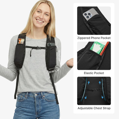 20L Lightweight Packable Hiking Backpack for Women Men | Small Water Resistant Foldable Daypack with Phone Pocket for Travel Camping Outdoor