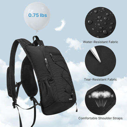 20L Lightweight Packable Hiking Backpack for Women Men | Small Water Resistant Foldable Daypack with Phone Pocket for Travel Camping Outdoor