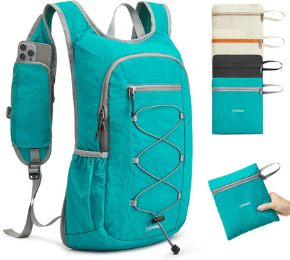 20L Lightweight Packable Hiking Backpack for Women Men | Small Water Resistant Foldable Daypack with Phone Pocket for Travel Camping Outdoor