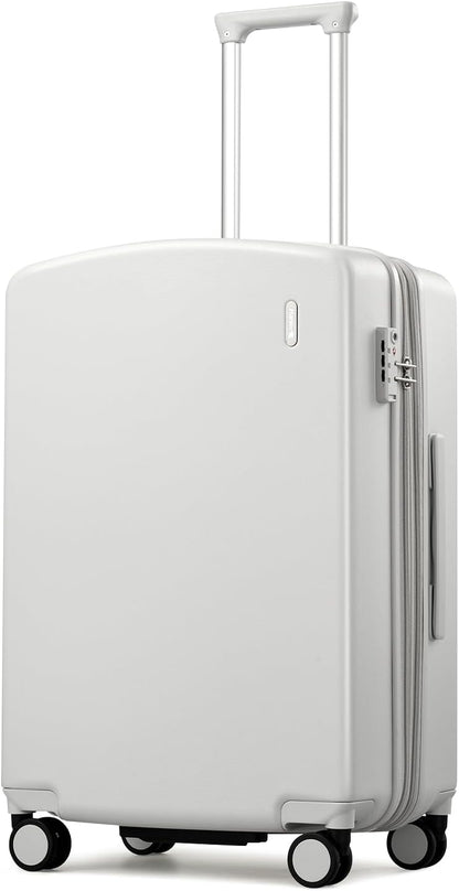 16 Inch Underseat Carry On Luggage, Airline-Approved Hard Shell Small Suitcase with Spinner Wheels, Lightweight Tsa Lock Travel Luggage for Short Trips(Bamboo Green)
