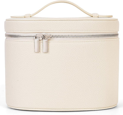 Makeup Bag Vanity Case with Removable Divider Travel Toiletry Bag Portable Cosmetic Bag Makeup Organizer Case