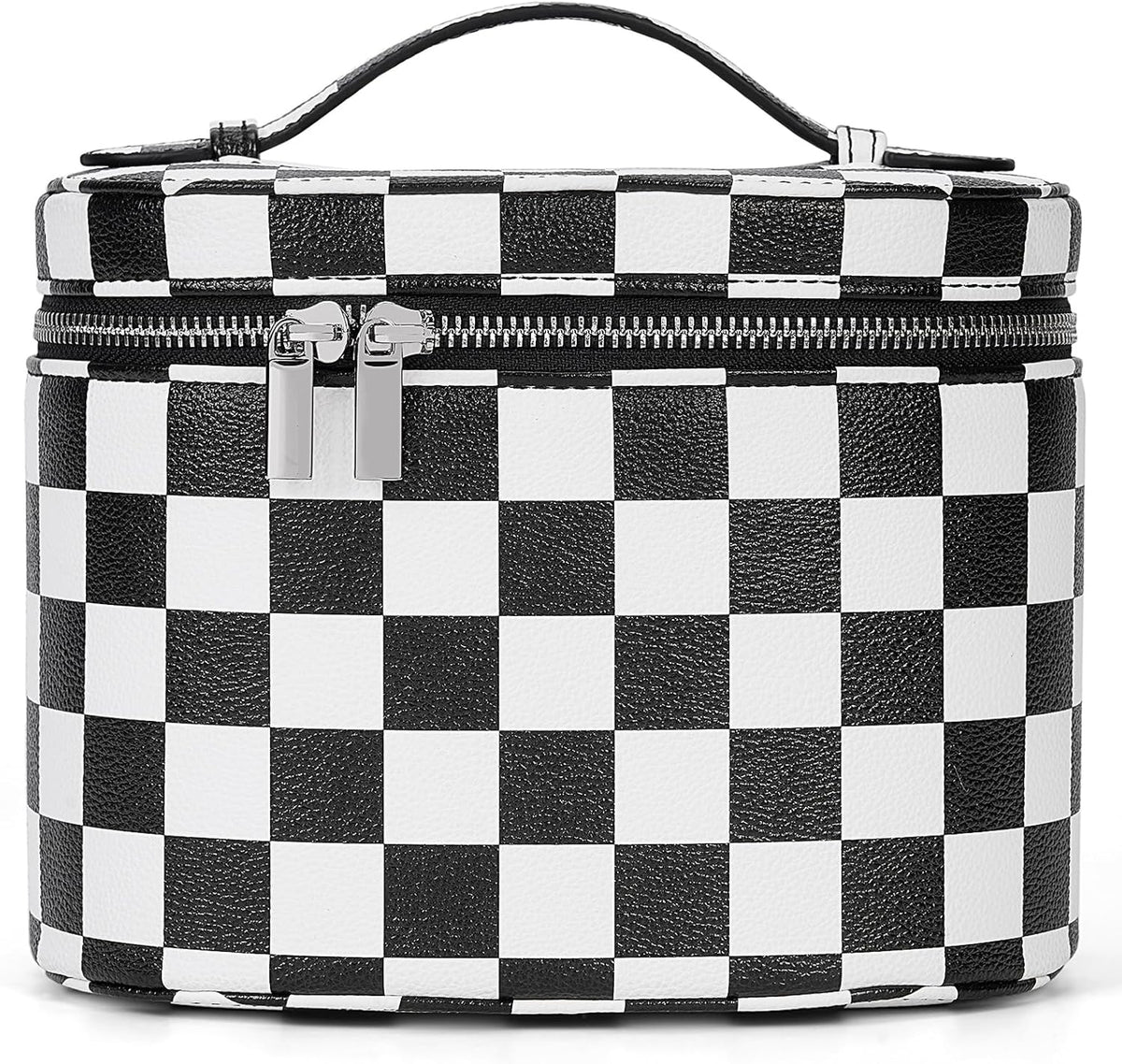 Makeup Bag Vanity Case with Removable Divider Travel Toiletry Bag Portable Cosmetic Bag Makeup Organizer Case