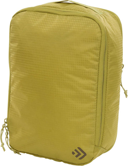 5 Piece Set Lightweight Expandable Travel Cubes for Luggage (Olive and Brown) (Olive and Brown)