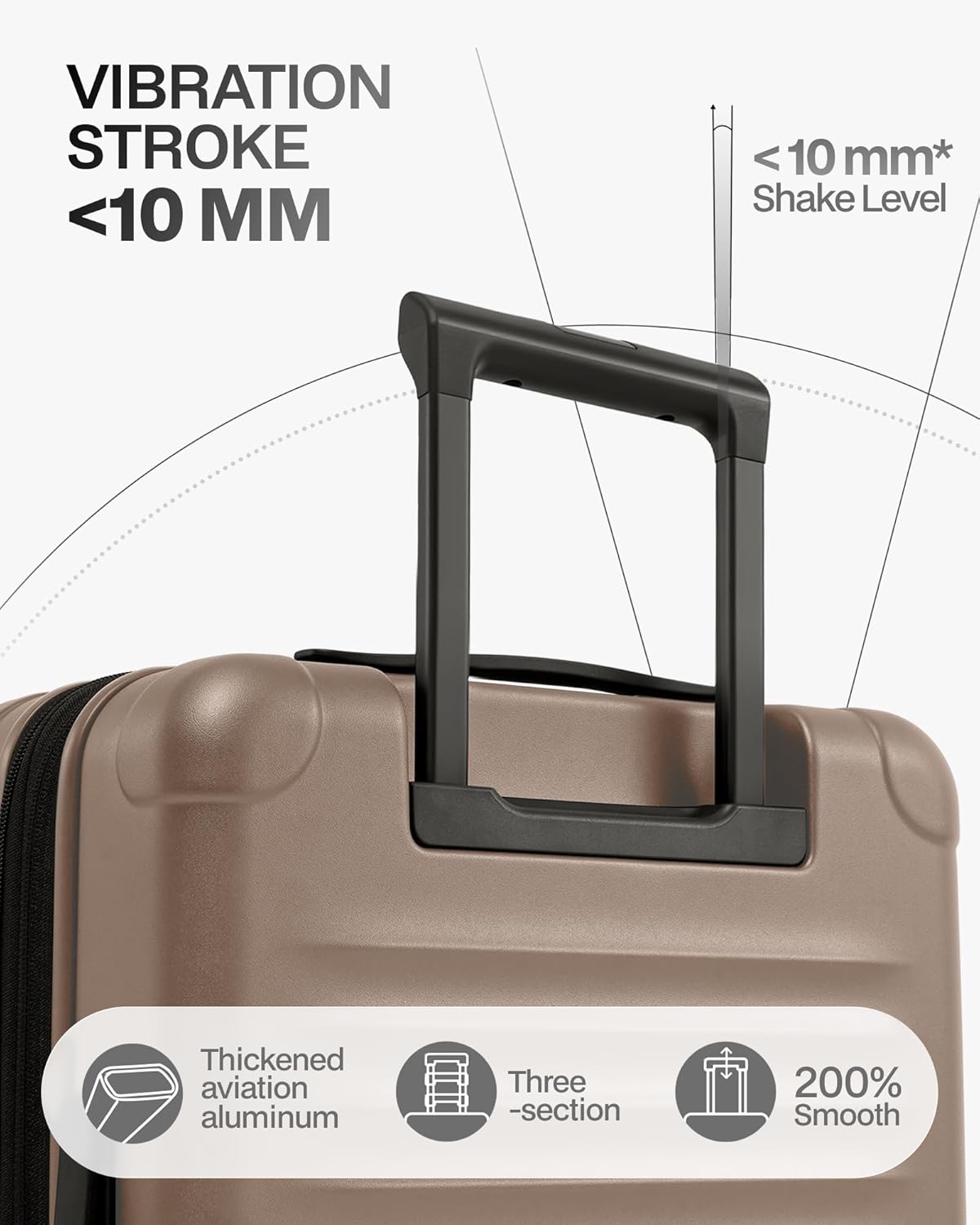 Carry On Luggage Suitcase : 22x14x9 Airline Approved Travel Luggage with Spinner Wheels, Front Pocket Expandable Hardshell Suitcases with TSA Lock Green