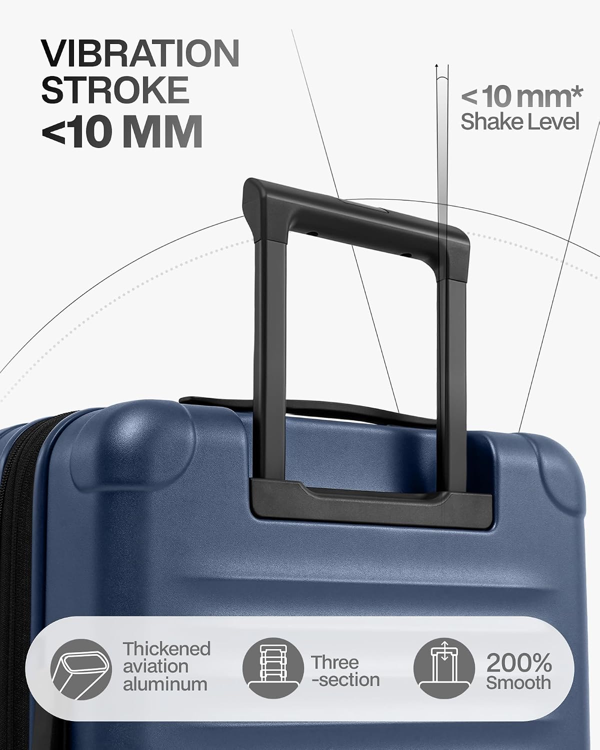 Carry On Luggage Suitcase : 22x14x9 Airline Approved Travel Luggage with Spinner Wheels, Front Pocket Expandable Hardshell Suitcases with TSA Lock Green