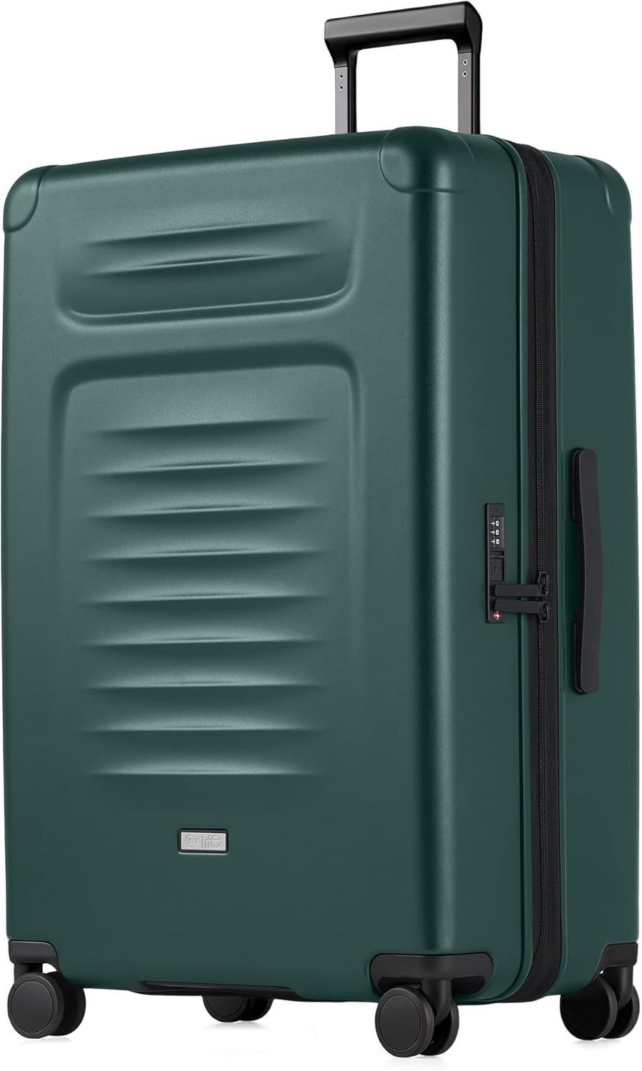 Carry On Luggage Suitcase : 22x14x9 Airline Approved Travel Luggage with Spinner Wheels, Front Pocket Expandable Hardshell Suitcases with TSA Lock Green