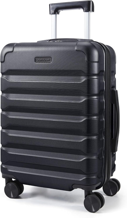 Carry On Luggage 22x14x9 Airline Approved, Expandable Carry On Suitcases with Wheels, Lightweight Luggage, Durable Hard Shell 20 Inch Rolling Suit Case for Men Women Travel,Royal Blue