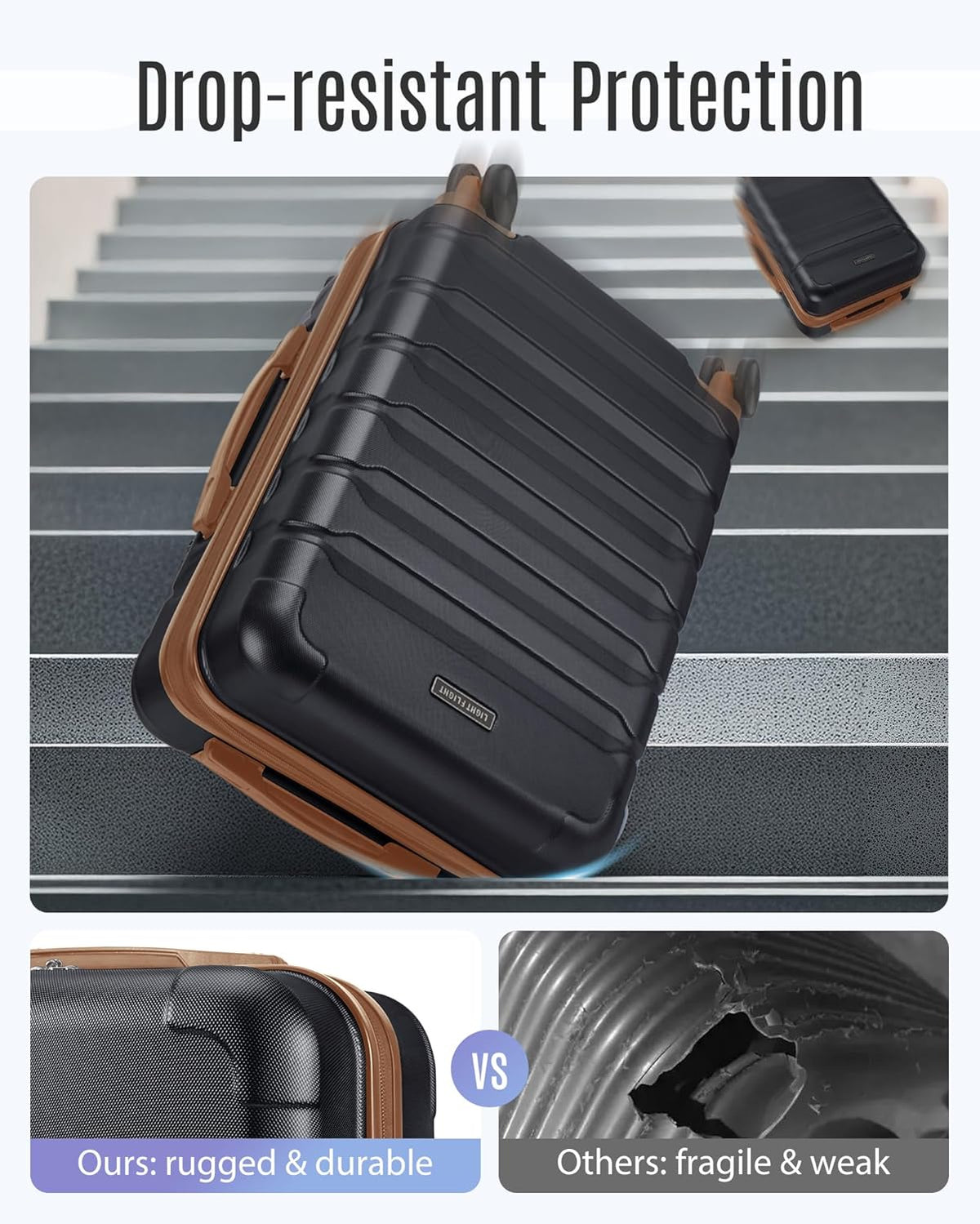 Carry On Luggage 22x14x9 Airline Approved, Expandable Carry On Suitcases with Wheels, Lightweight Luggage, Durable Hard Shell 20 Inch Rolling Suit Case for Men Women Travel,Royal Blue