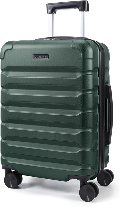 Carry On Luggage 22x14x9 Airline Approved, Expandable Carry On Suitcases with Wheels, Lightweight Luggage, Durable Hard Shell 20 Inch Rolling Suit Case for Men Women Travel,Royal Blue
