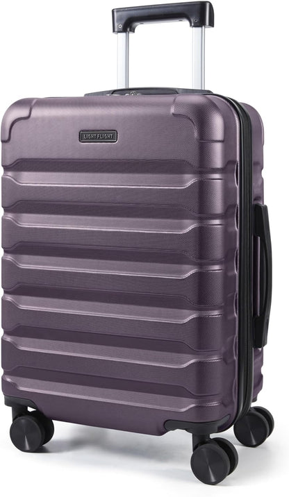 Carry On Luggage 22x14x9 Airline Approved, Expandable Carry On Suitcases with Wheels, Lightweight Luggage, Durable Hard Shell 20 Inch Rolling Suit Case for Men Women Travel,Royal Blue