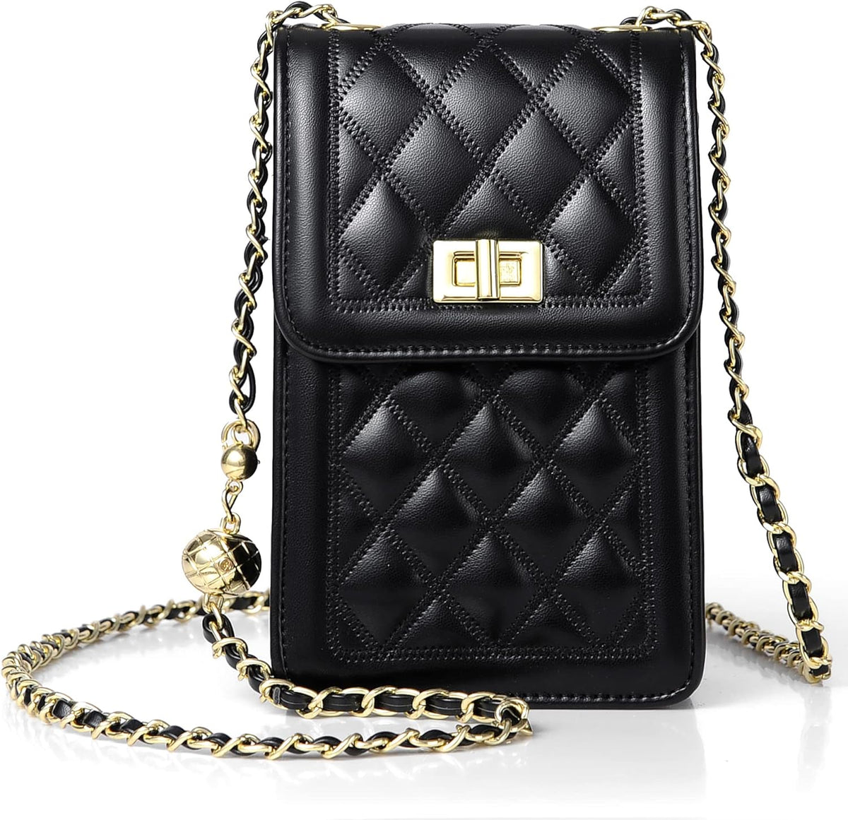 Women Small Crossbody Cell Phone Purse Leather Phone Purse Mini Messenger Shoulder Handbag Wallet | Small