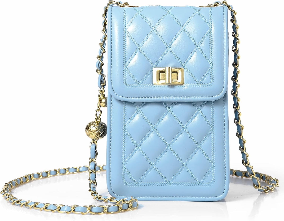 Women Small Crossbody Cell Phone Purse Leather Phone Purse Mini Messenger Shoulder Handbag Wallet | Small