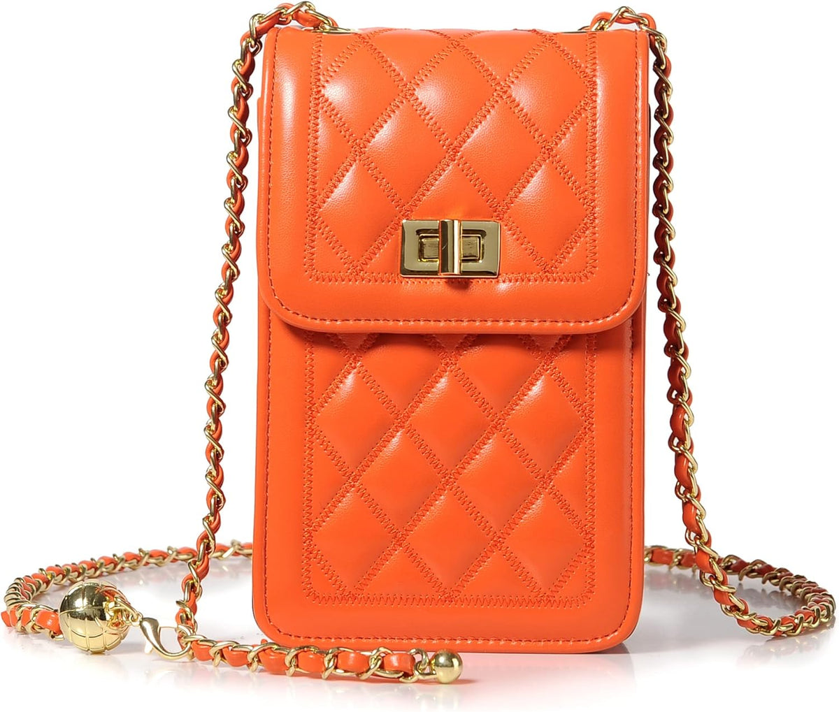 Women Small Crossbody Cell Phone Purse Leather Phone Purse Mini Messenger Shoulder Handbag Wallet | Small