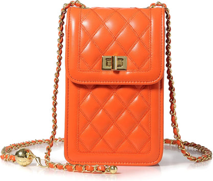 Women Small Crossbody Cell Phone Purse Leather Phone Purse Mini Messenger Shoulder Handbag Wallet | Small