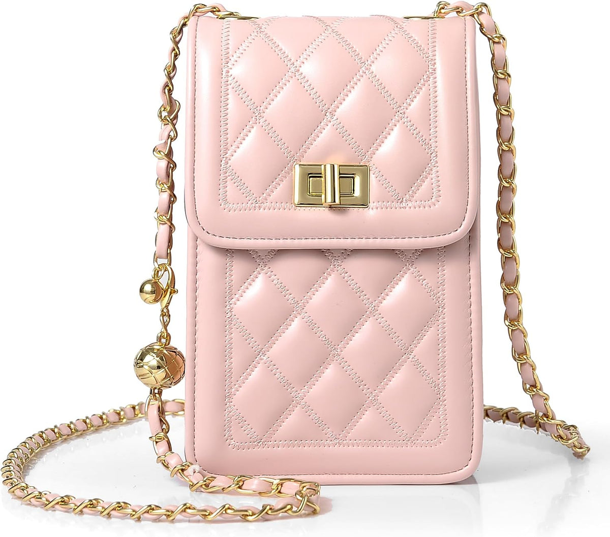 Women Small Crossbody Cell Phone Purse Leather Phone Purse Mini Messenger Shoulder Handbag Wallet | Small