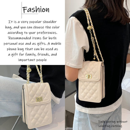 Women Small Crossbody Cell Phone Purse Leather Phone Purse Mini Messenger Shoulder Handbag Wallet | Small