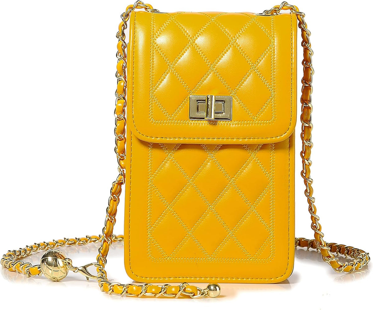 Women Small Crossbody Cell Phone Purse Leather Phone Purse Mini Messenger Shoulder Handbag Wallet | Small