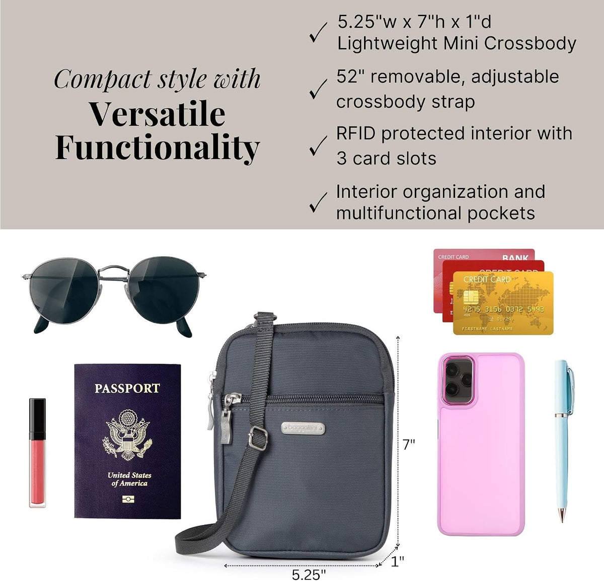Women's Essential Mini Crossbody Bag