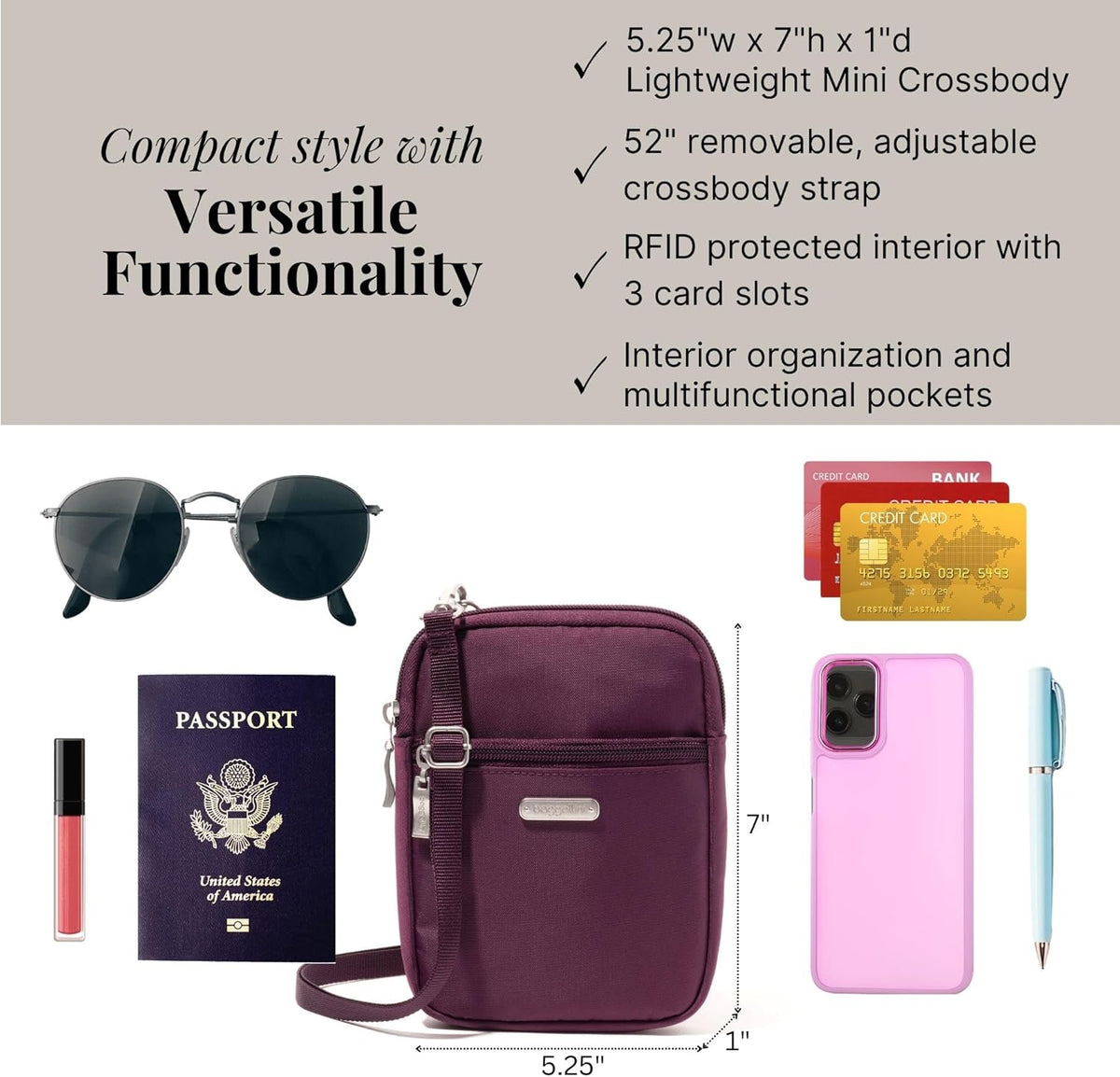 Women's Essential Mini Crossbody Bag