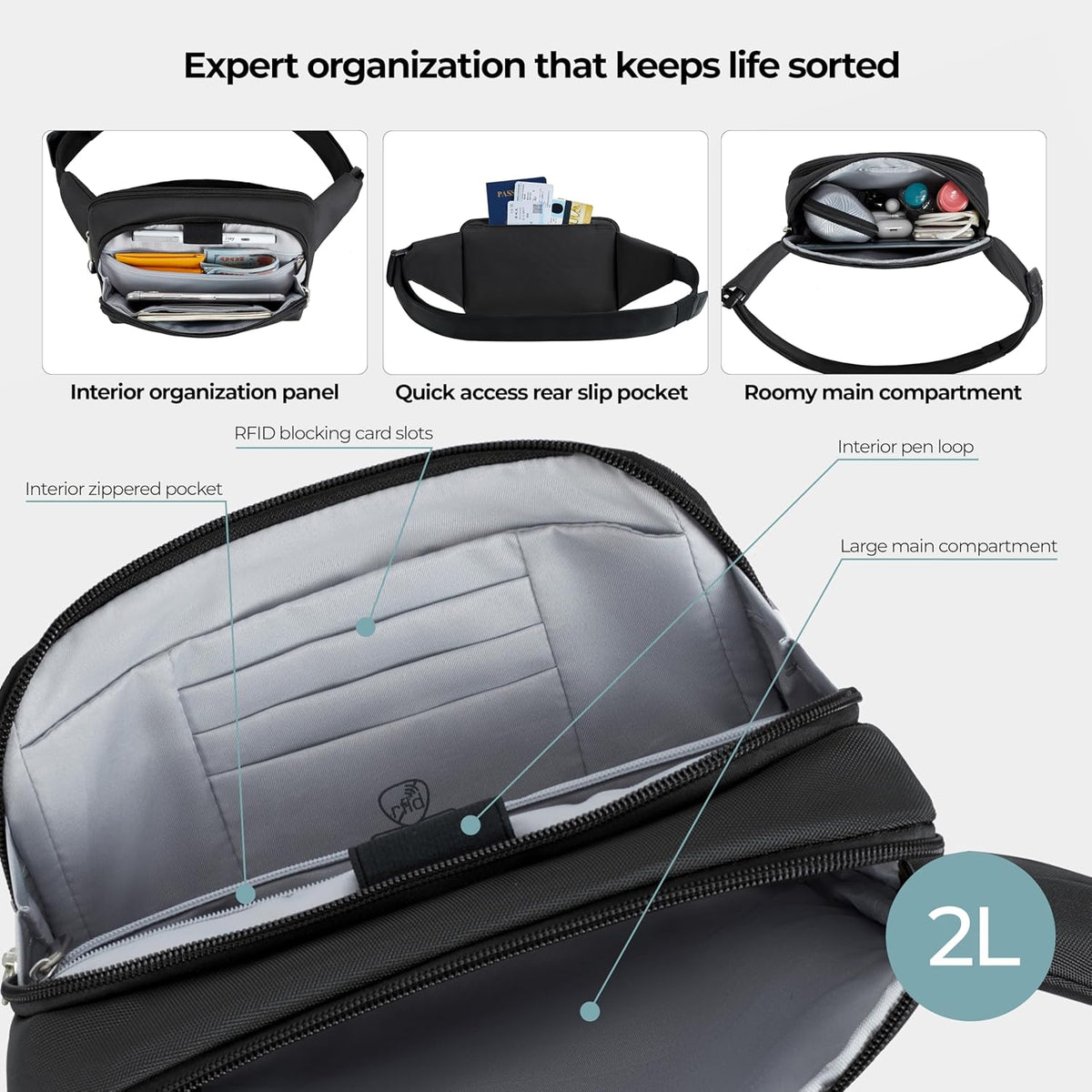 Anti-Theft Classic Waist Pack