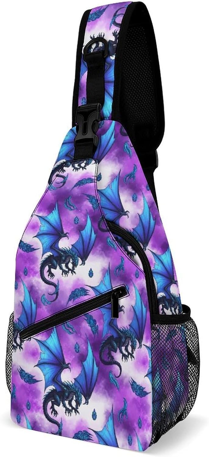 Men Women Sling Shoulder Backpack Casual Carrying Tote Case Crossbody Travel Bag, Anti-Theft Multipurpose Carry On Bag, Marshmallow Camping Crossbody Bag