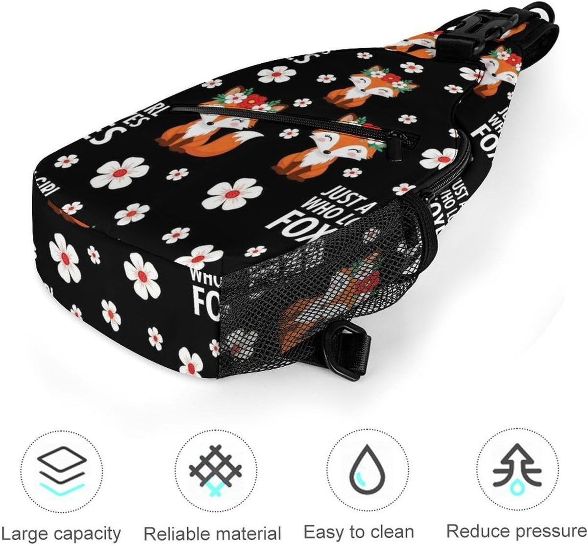 Men Women Sling Shoulder Backpack Casual Carrying Tote Case Crossbody Travel Bag, Anti-Theft Multipurpose Carry On Bag, Marshmallow Camping Crossbody Bag