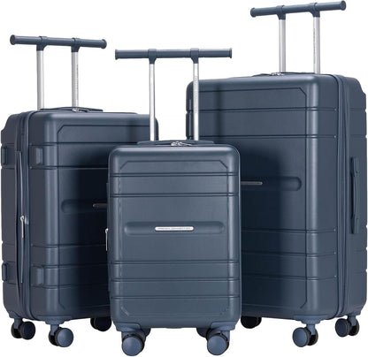 Le Voyage Luggage Set, Quiet Shade, 22" Carry-On