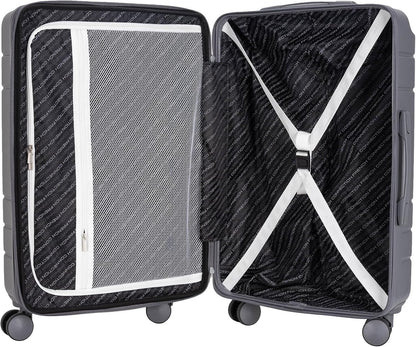 Le Voyage Luggage Set, Quiet Shade, 22" Carry-On