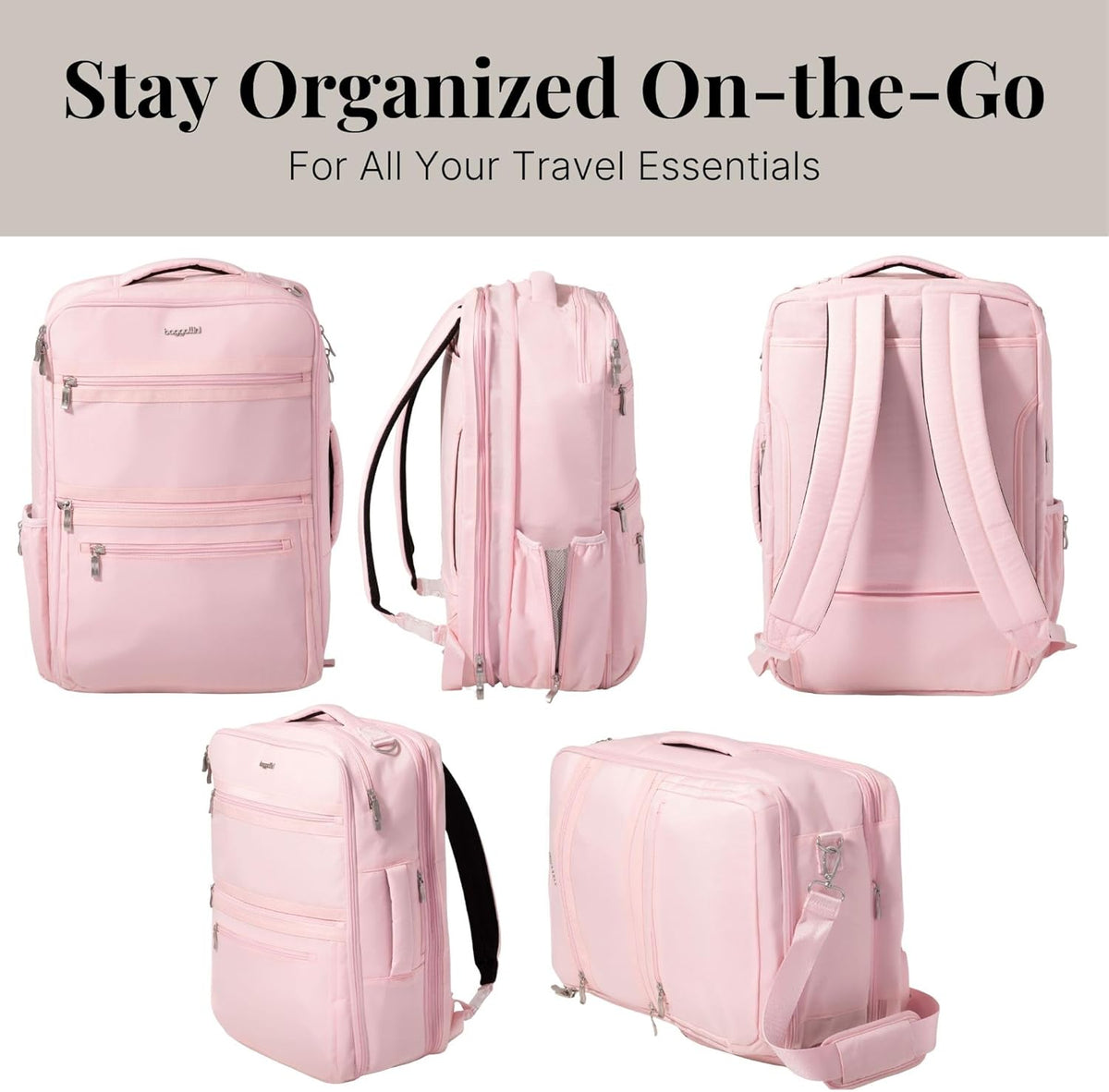 Modern Convertible Travel Backpack
