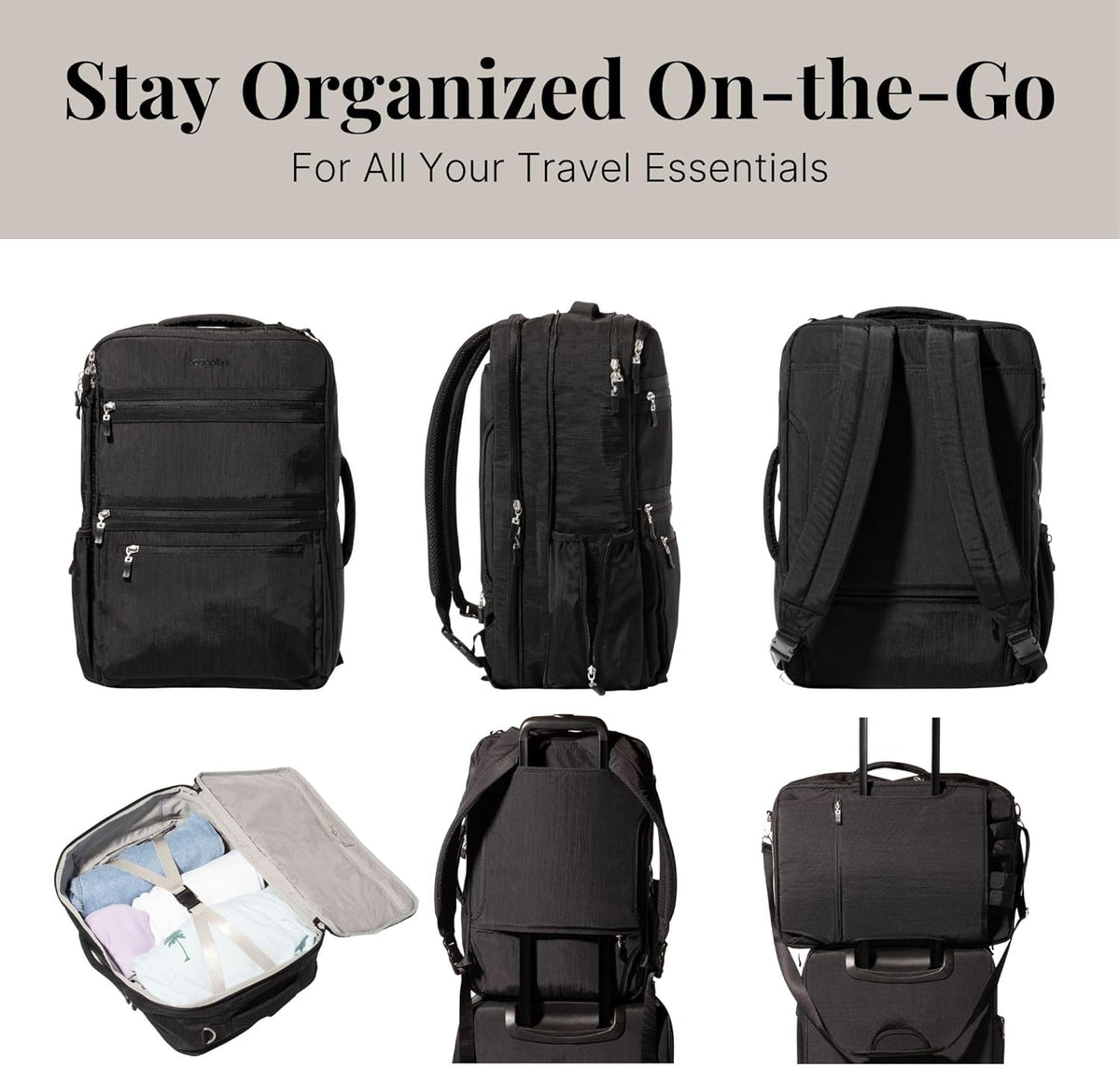 Modern Convertible Travel Backpack