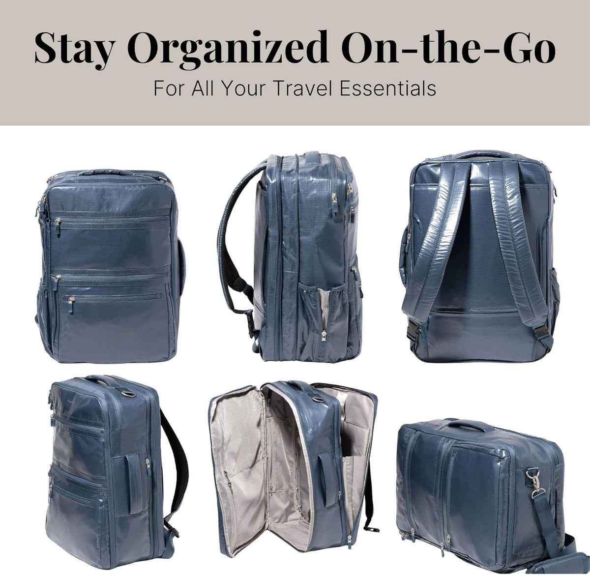 Modern Convertible Travel Backpack