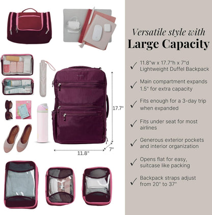 Modern Convertible Travel Backpack