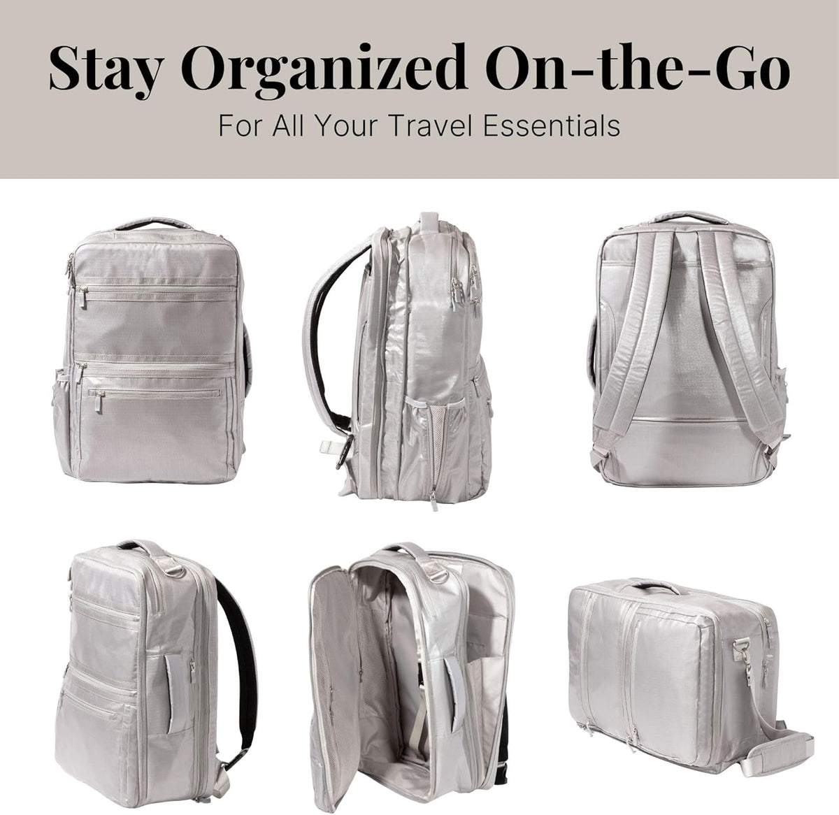 Modern Convertible Travel Backpack