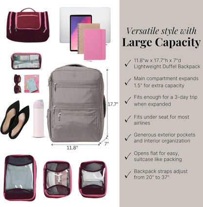 Modern Convertible Travel Backpack
