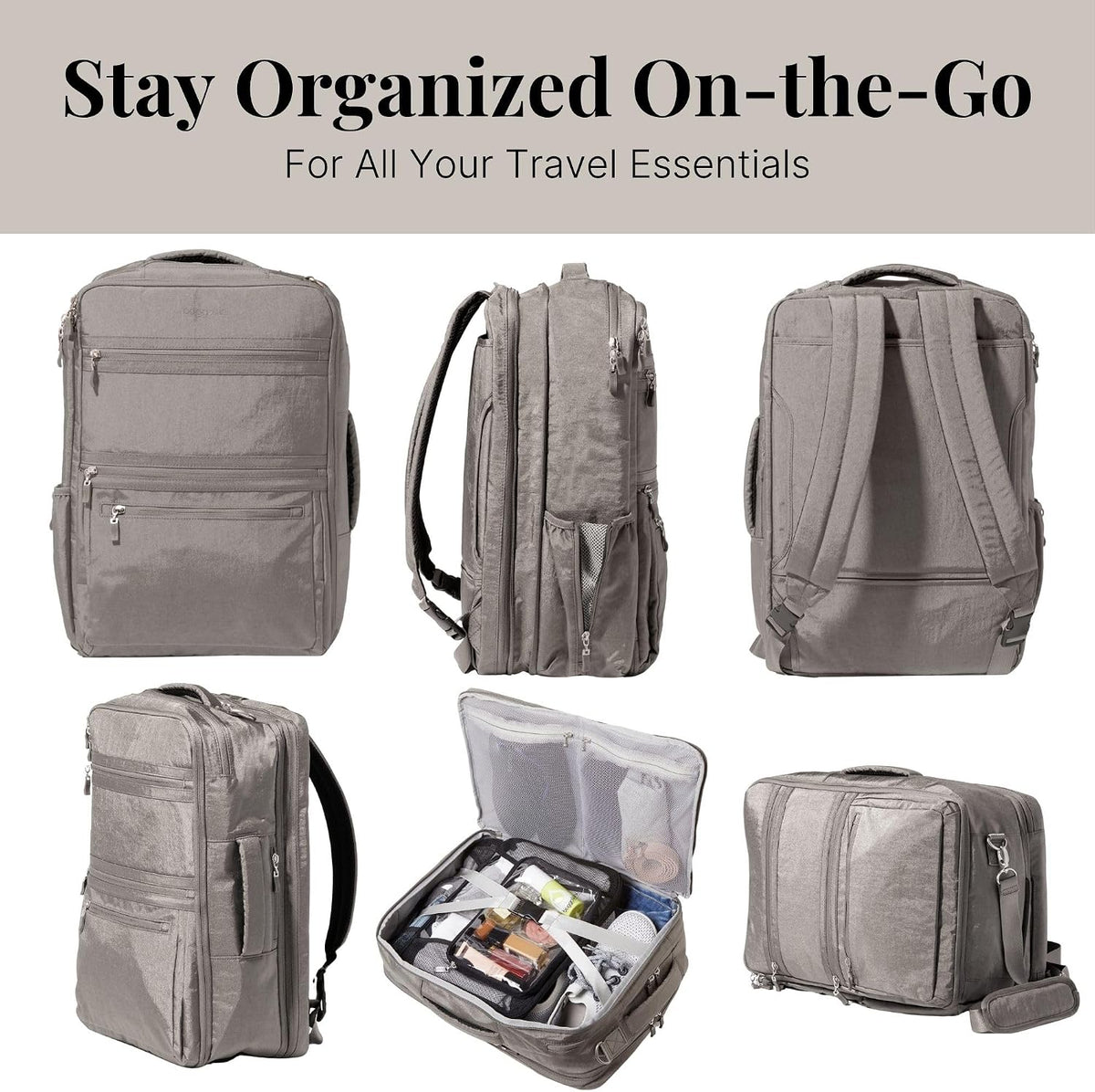 Modern Convertible Travel Backpack